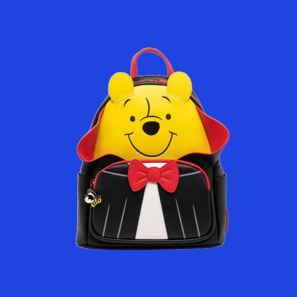 Loungefly Disney Vampire Winnie the Pooh Cosplay Mini Backpack‎